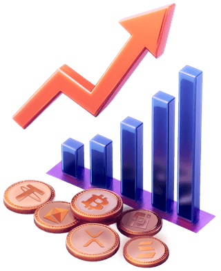 Interface de la plateforme de trading crypto Valeur Gaintra en aperçu produit
